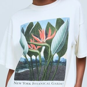 Madewell Graphic Boyfriend Tee- Botanical Graphic T-Shirt